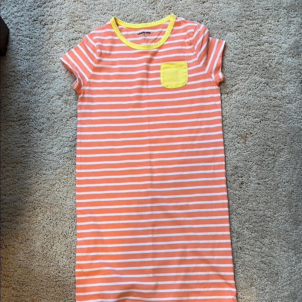 Lands' End Striped dress